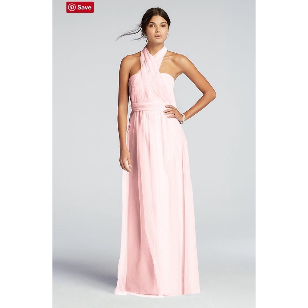 Pink size 2 David's Bridal Versa Dress